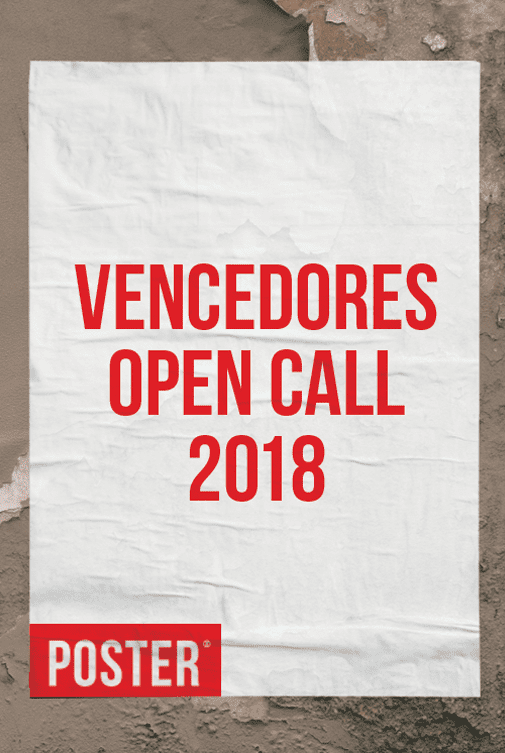 Vencedores Open Call 2018